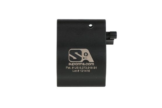 The Superlative Arms adjustable gas block Melonite features the set screw style of attaching to barrels